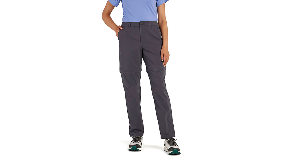 Marmot Arch Rock Convertible Pant - Womens, Dark Steel, 2, M15354-1132-2