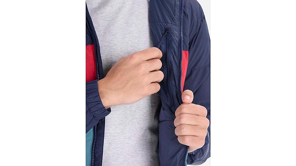 Marmot Ares Jacket - Mens, Arctic Navy/Team Red/Moon River, Small, M15900-23909-S