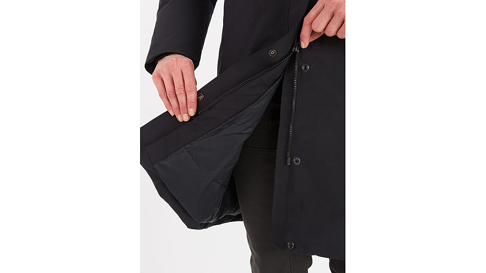 Marmot Chelsea Coat - Women's, Black, Large, 195115104818