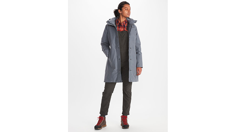 Marmot Chelsea Coat - Womens, Steel Onyx, Small, M13169-1515-S