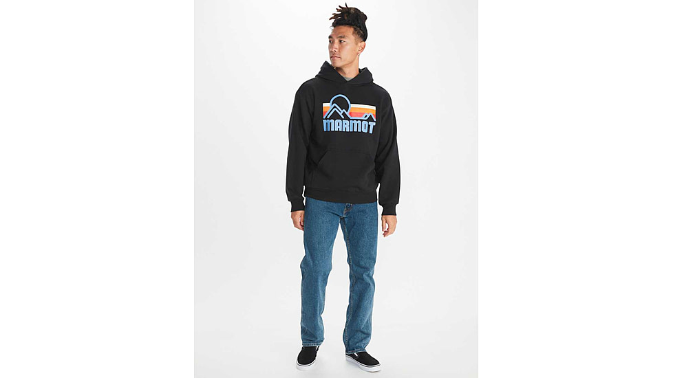 Marmot Coastal Hoody - Mens, Black/Multi, Medium, M14258-23908-M