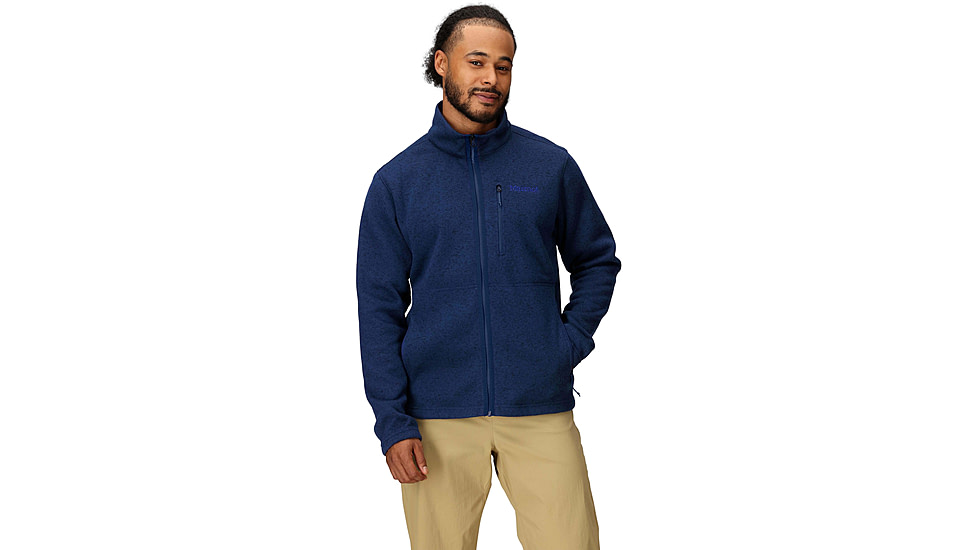Marmot Drop Line Jacket - Mens, Black Heather, 2XL, M16223-5608-XXL