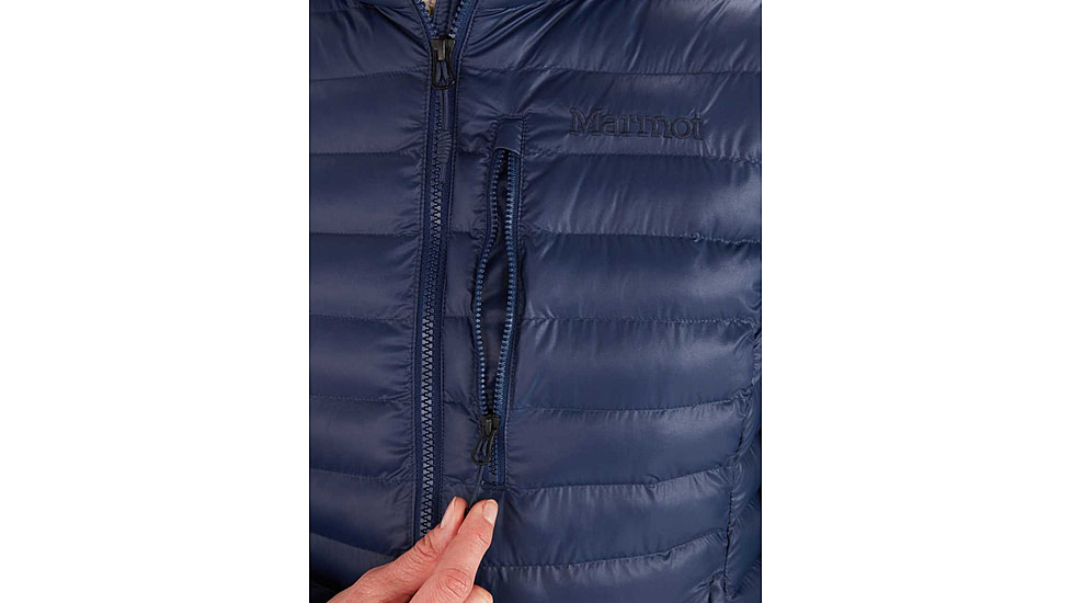 Marmot Echo Featherless Long Jacket - Womens, Arctic Navy Shiny, Extra SmallMediumaLargeLarge, M15871-20952-XS