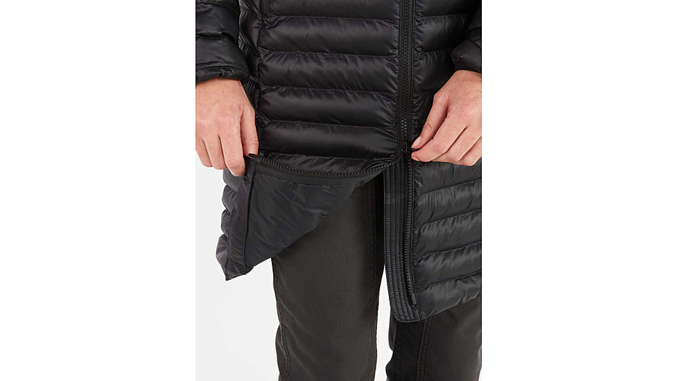 Marmot Echo Featherless Long Jacket - Womens, Black Shiny, Extra SmallMediumaLargeLarge, M15871-20953-XS