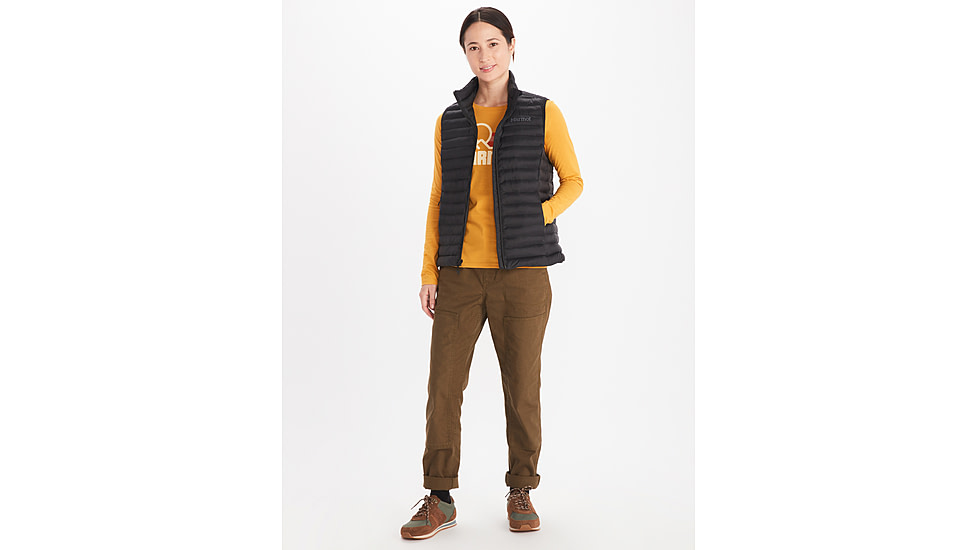 Marmot Echo Featherless Vest - Womens, Black, L, M15872-001L
