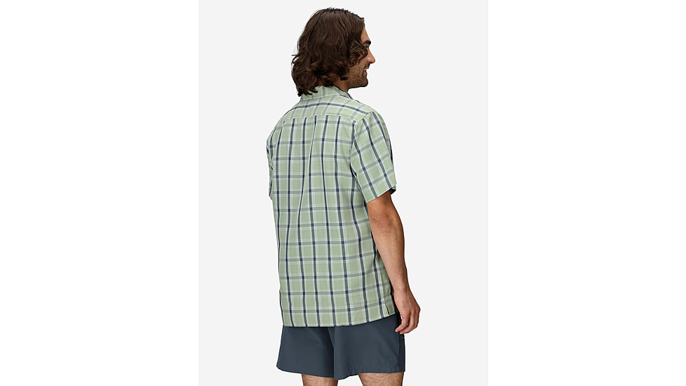 Marmot Eldridge Novelty Classic SS - Mens, Agate Green Oliver Plaid, XL, M10665-24289XL