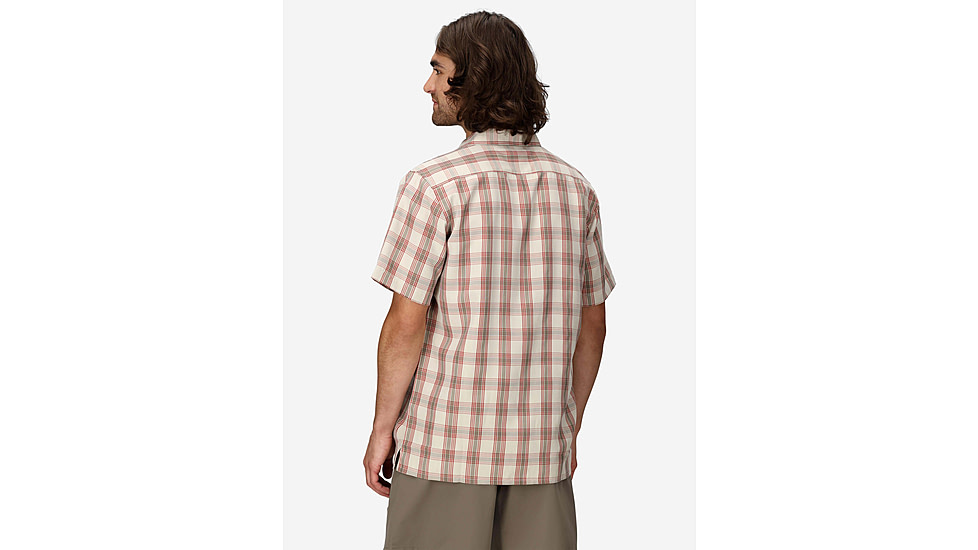Marmot Eldridge Novelty Classic SS - Mens, Birch Bark Oliver Plaid, XL, M10665-24287XL