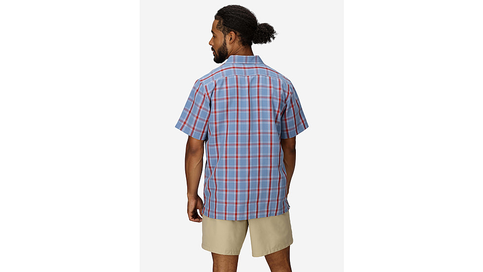 Marmot Eldridge Novelty Classic SS - Mens, Rain Cloud Oliver Plaid, M, M10665-24388M