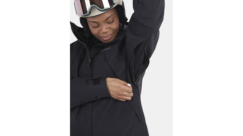 Marmot Glades Insulated Jacket - Women's, Black, Small, 195115261306