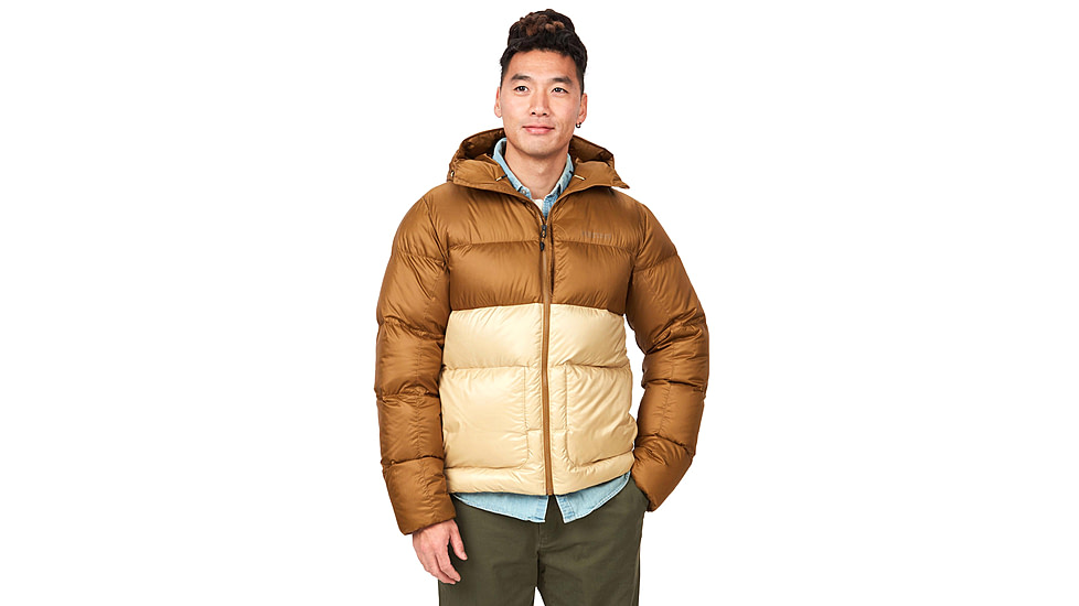 Marmot Guides Down Hoody - Mens, Hazel/Light Oak, Small, M14553-22476-S