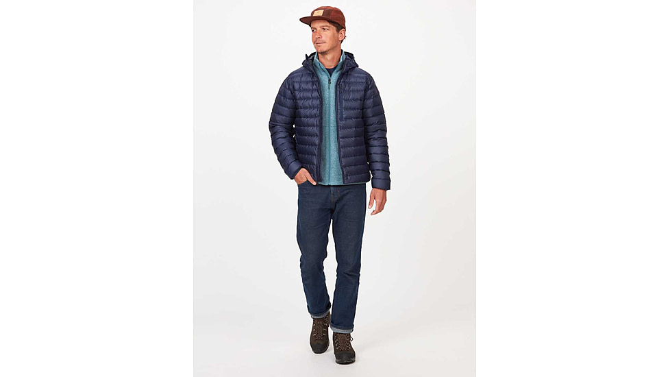 Marmot Highlander Hoody - Mens, Arctic Navy, Large, M15896-2975-L