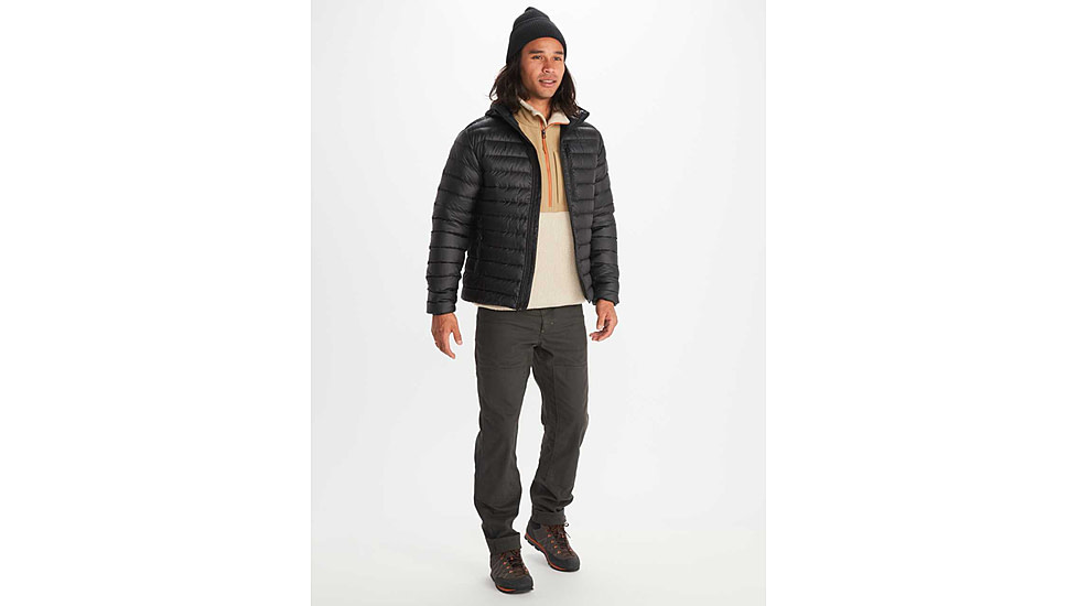 Marmot Highlander Hoody - Mens, Black, Medium, M15896-001-M