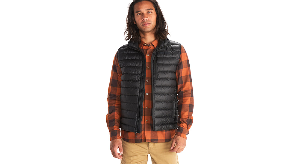 Marmot Highlander Vest - Men's, Black, Extra Large, 195115273934