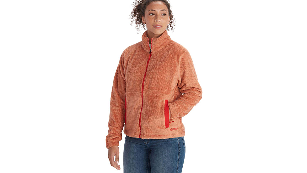 Marmot Homestead Fleece Jacket - Womens, Rose Gold, Small, M13226-20094-S