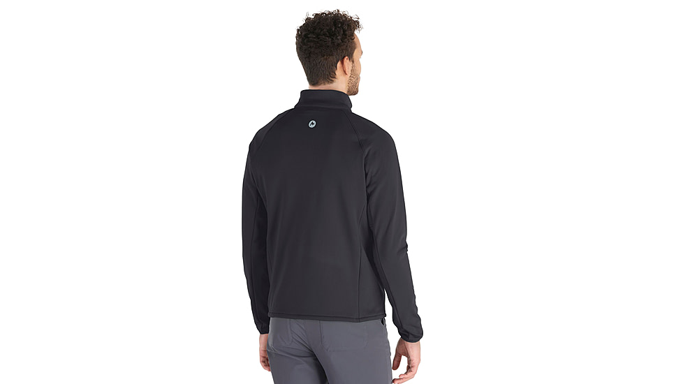 Marmot Leconte Fleece 1/2 Zip - Mens, Black, Medium, M15381-001-M
