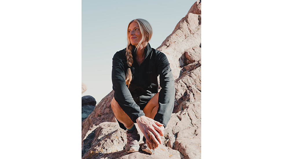 Marmot Leconte Fleece Jacket - Womens, Black, Extra Small, M15392-001-XS