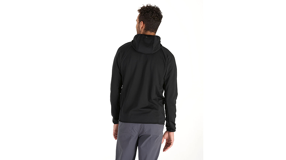 Marmot Leconte Full Zip Hoody - Mens, Black, Small, M15383-001-S