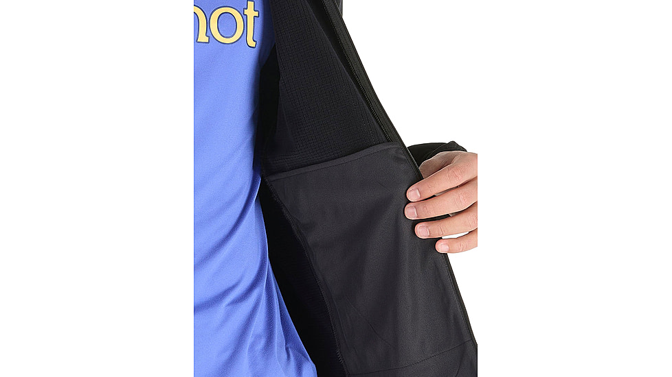 Marmot Leconte Full Zip Hoody - Mens, Black, Small, M15383-001-S