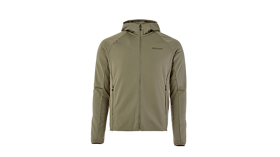 Marmot Leconte Full Zip Hoody - Mens, Vetiver, Medium, M15383-21543-M