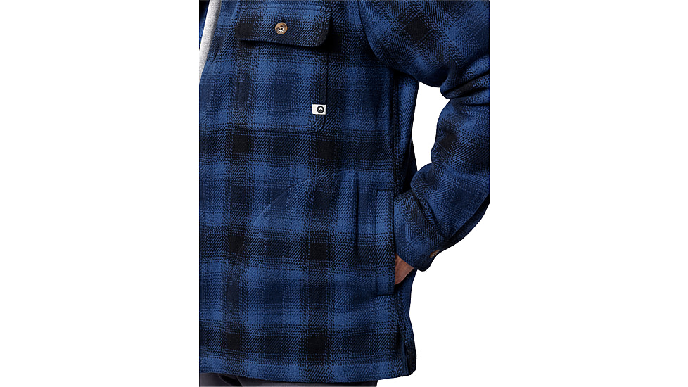 Marmot Pinecrest Heavyweight Flannel Overshirt - Mens