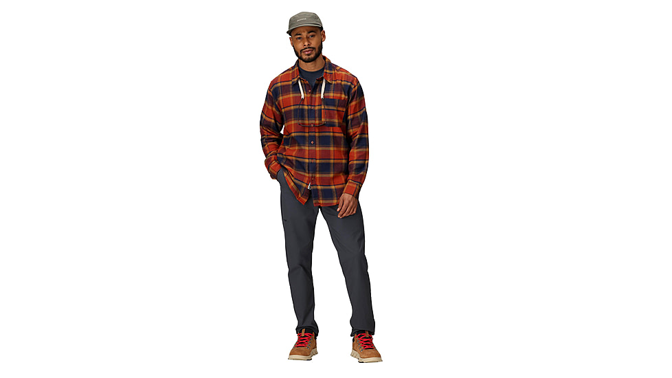 Marmot Rush Creek Lightweight Flannel Long Sleeve Shirt - Mens