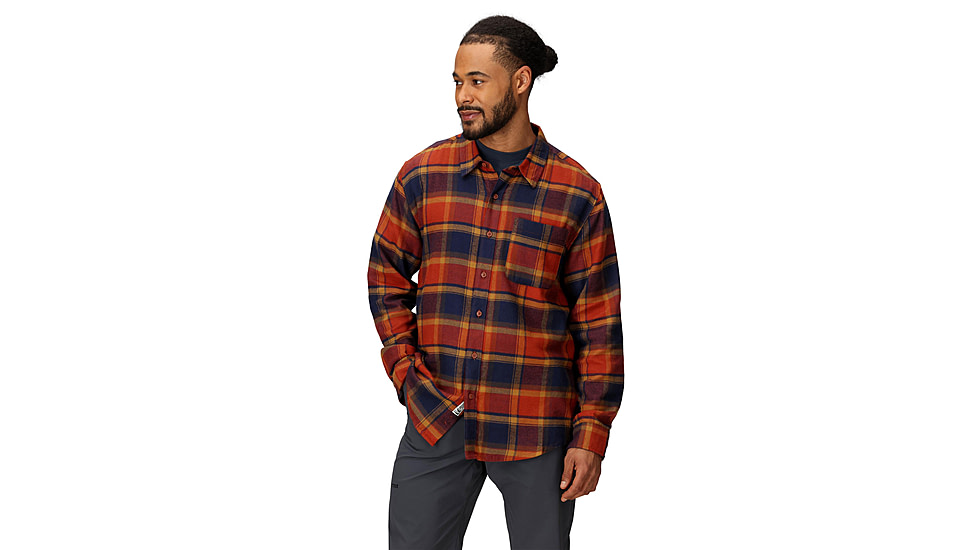 Marmot Rush Creek Lightweight Flannel Long Sleeve Shirt - Mens