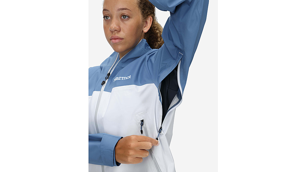 Marmot Minimalist Pertex Jacket - Womens, Rain Cloud/Vapor, XL, M16066-24400XL