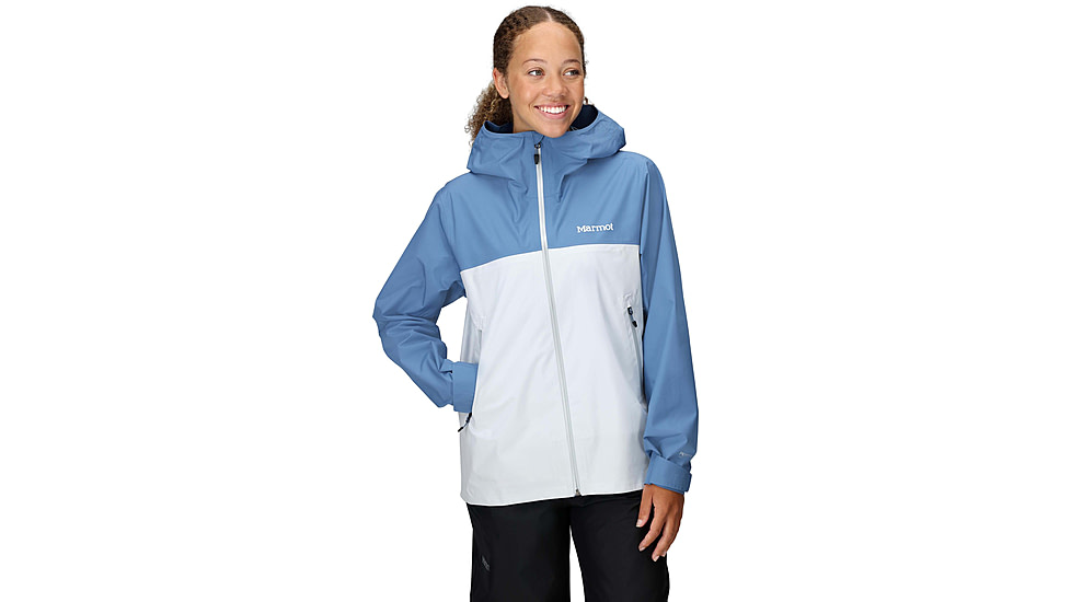 Marmot Minimalist Pertex Jacket - Womens, Rain Cloud/Vapor, XL, M16066-24400XL