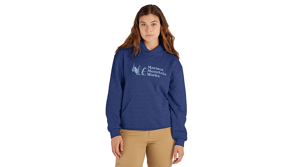 Marmot MMW Hoody - Womens, Twilight Blue, Medium, M15595-23091-M