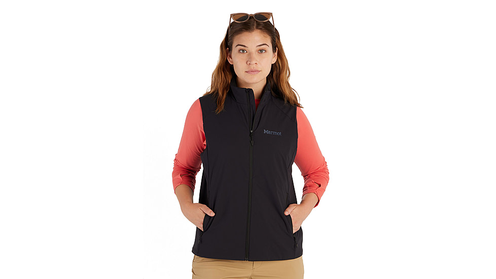 Marmot Novus LT Vest - Womens, Black, Medium, M15536-001-M