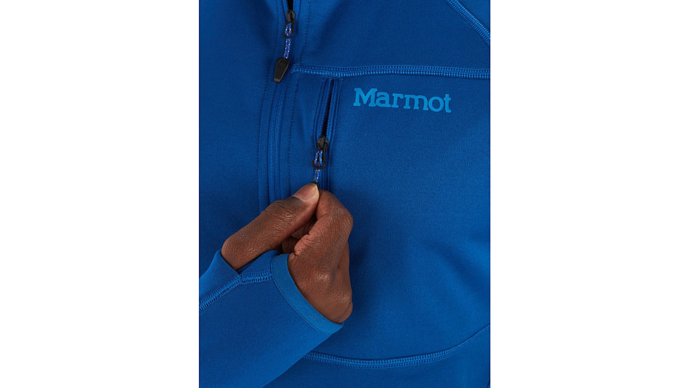 Marmot Olden Polartec 1/2 Zip - Men's, Small, Dark Azure, M13183-2059-S