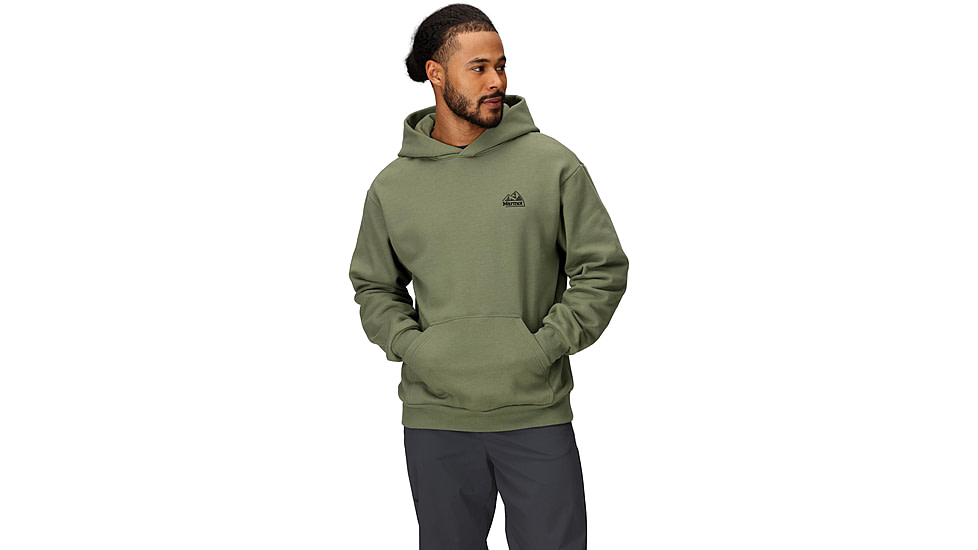 Marmot Peaks Hoody - Mens, Olive Grove, Extra Large, 195115326098