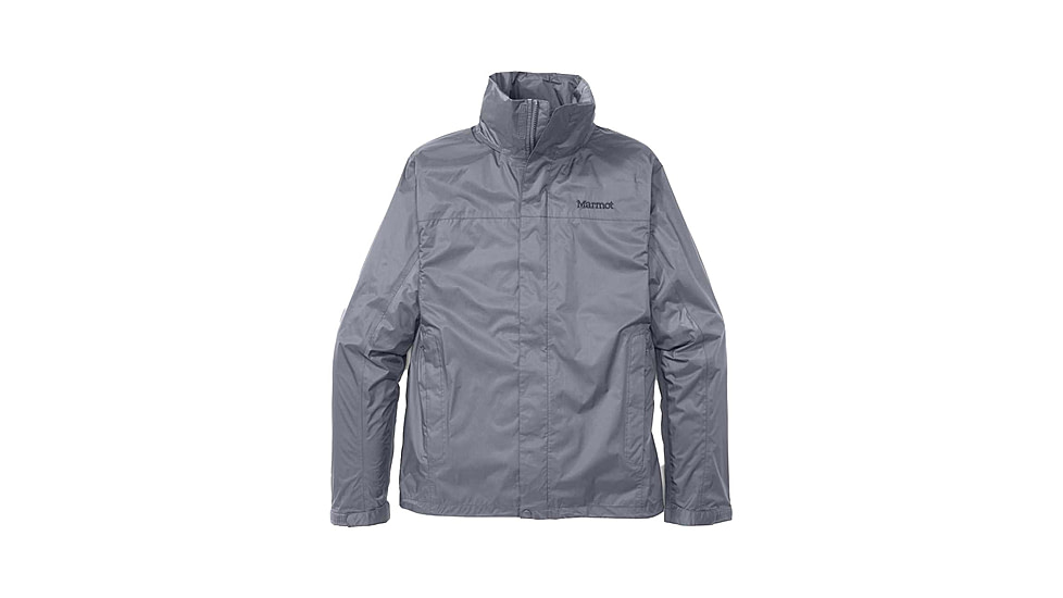 Marmot PreCip Eco Jacket - Men's, Steel Onyx, Medium, 195115270674