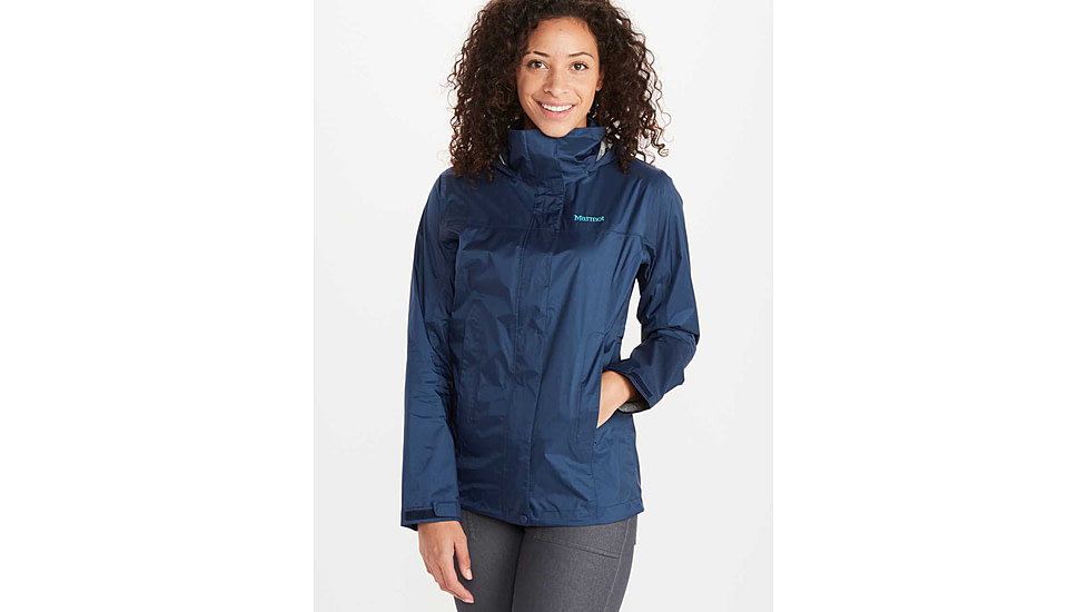 Marmot PreCip Eco Jacket - Womens, Arctic Navy, Medium, M15866-2975-M