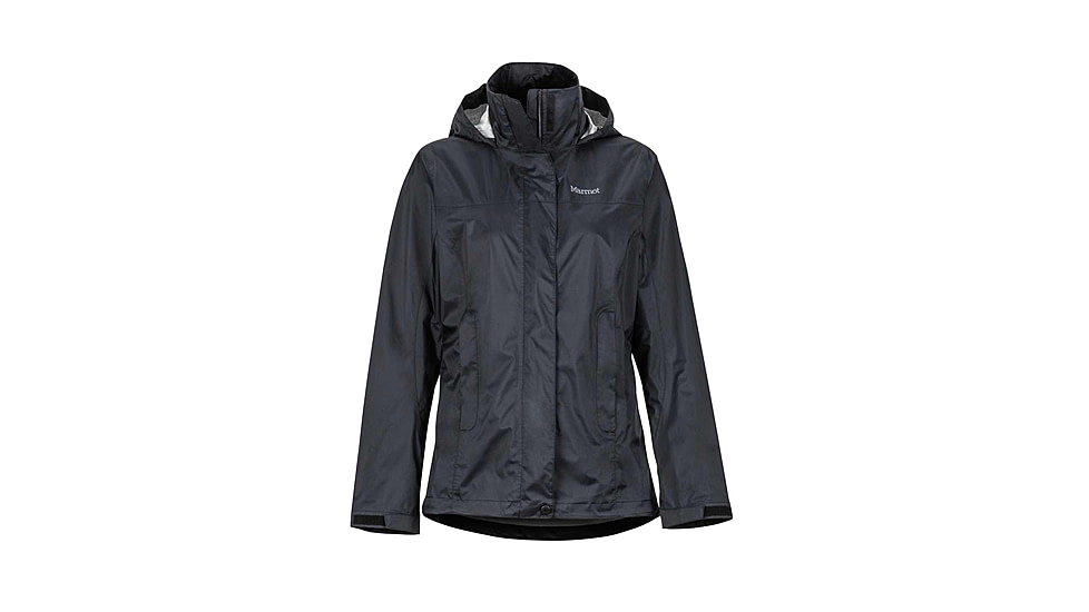 Marmot PreCip Eco Jacket - Women's, Black, Small, 195115268527