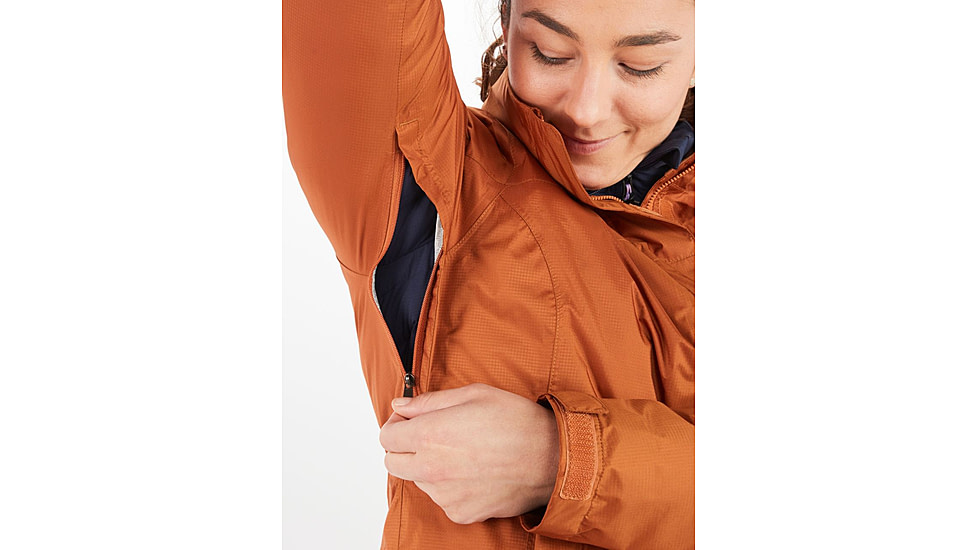 Marmot PreCip Eco Jacket - Womens, Copper, Small, 46700-7160-S