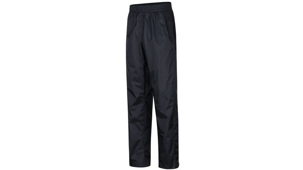 Marmot PreCip Eco Pant - Mens, Black, Extra Large, Regular Inseam, 41550-001-XL