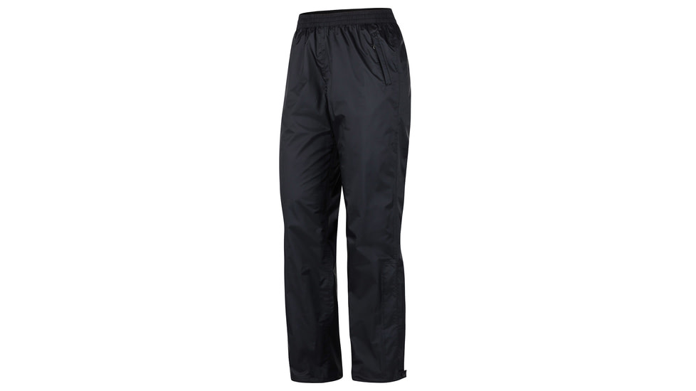 Marmot PreCip Eco Pant - Womens, Black, Extra Small, Regular Inseam, 46730-001-XS