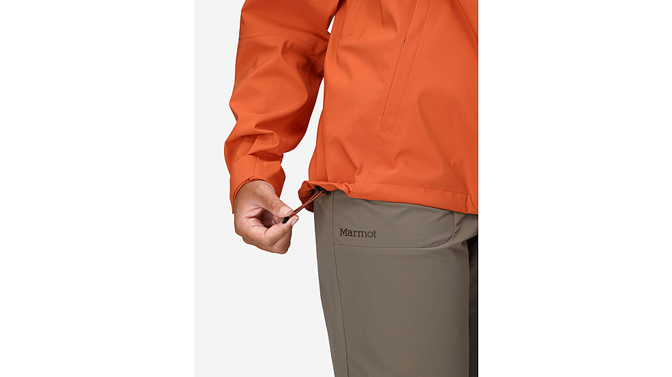 Marmot PreCip Eco Pro Jacket - Womens, Ginger Blossom, XL, M15874-24362XL