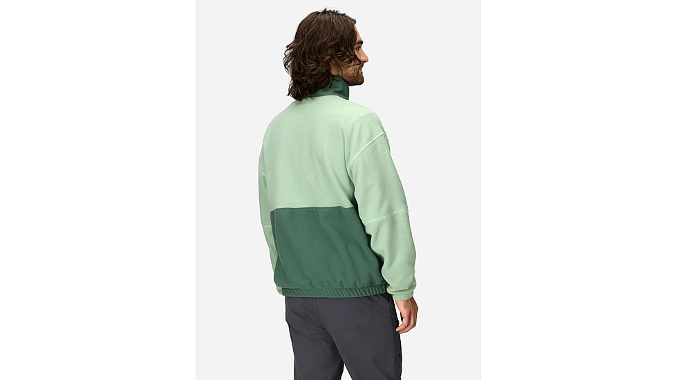 Marmot Retro Rocklin 1/2 Zip - Mens, Agate Green/Juniper Green, L, M14609-24395L