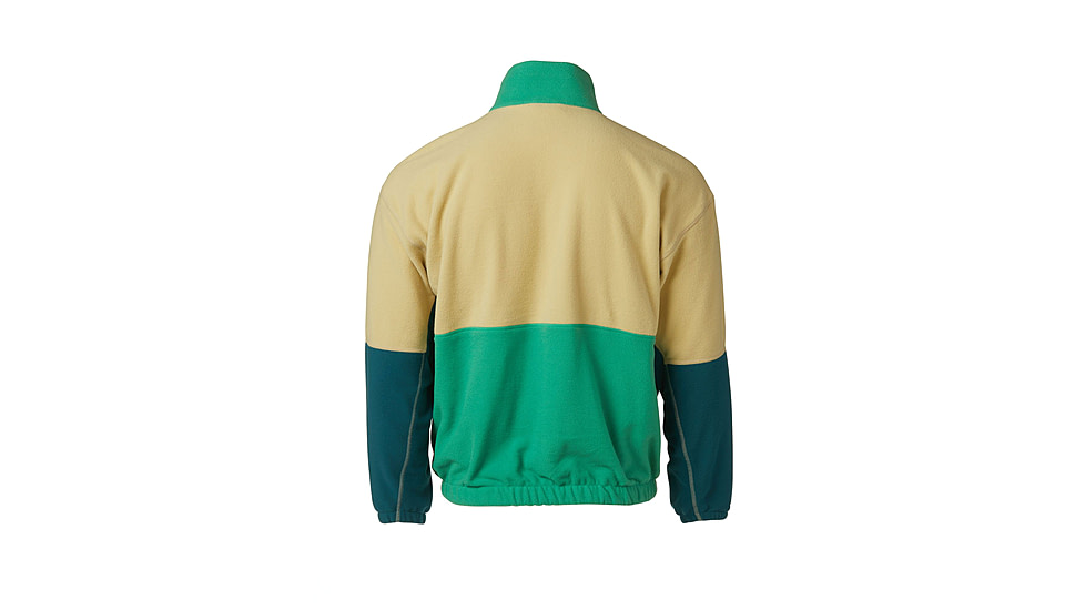 Marmot Retro Rocklin 1/2 Zip - Mens, Light Oak/Clover/Dark Jungle, Large, M14609-23234-L