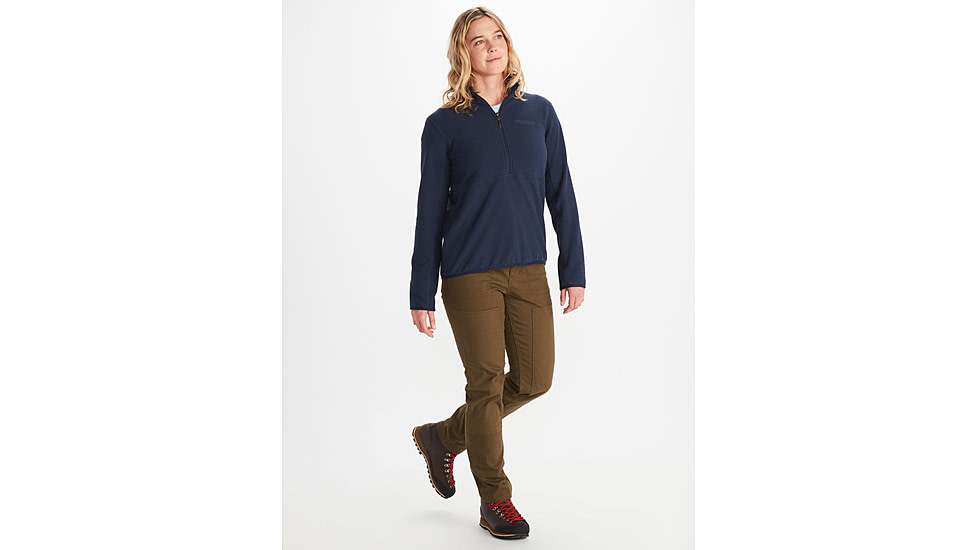 Marmot Rocklin 1/2 Zip - Womens, Arctic Navy, Medium, M12403-2975-M