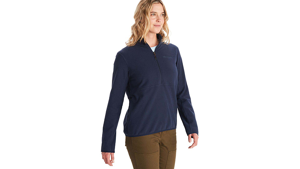 Marmot Rocklin 1/2 Zip - Womens, Arctic Navy, Medium, M12403-2975-M