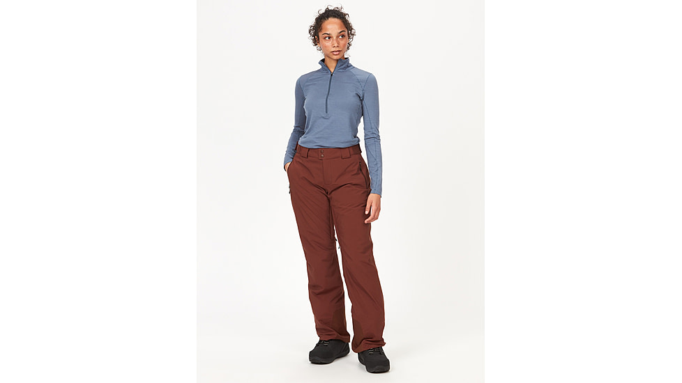 Marmot Slopestar Pant - Womens, Chocolate, Medium, M14893-22262-M