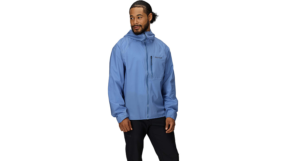 Marmot Superalloy Bio Rain Jacket - Mens, Rain Cloud, M, M15378-24370M