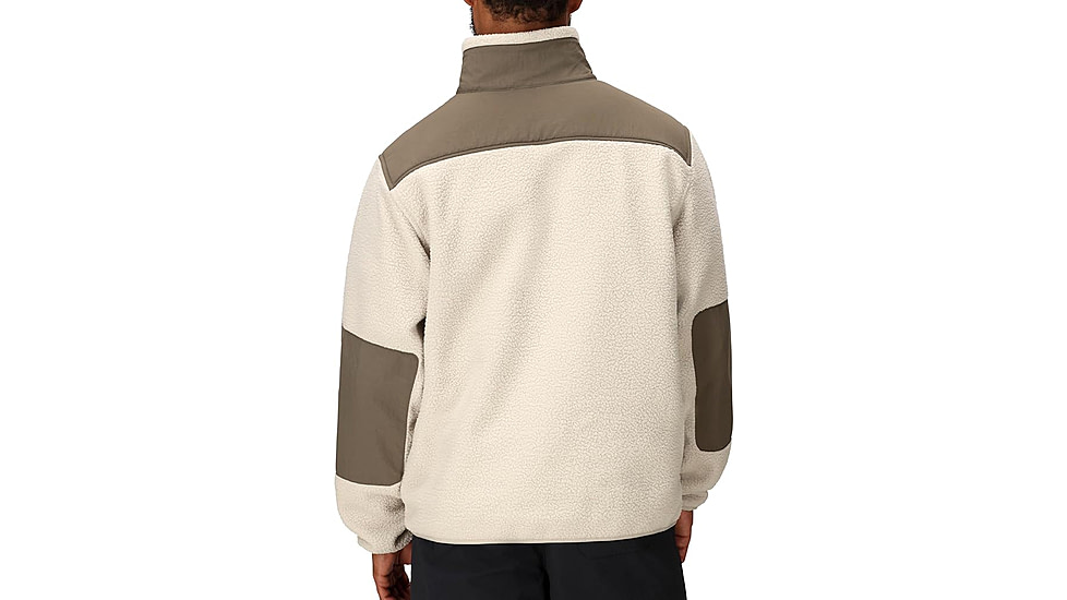 Marmot Wanderer High Pile Fleece Pullover - Mens, Birch Bark, Large, 195115340513