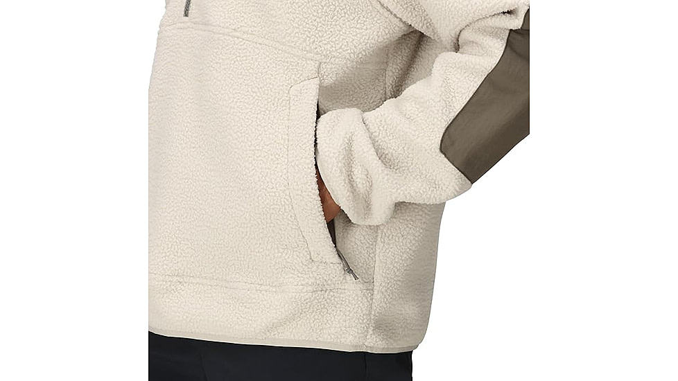 Marmot Wanderer High Pile Fleece Pullover - Mens, Birch Bark, Large, 195115340513