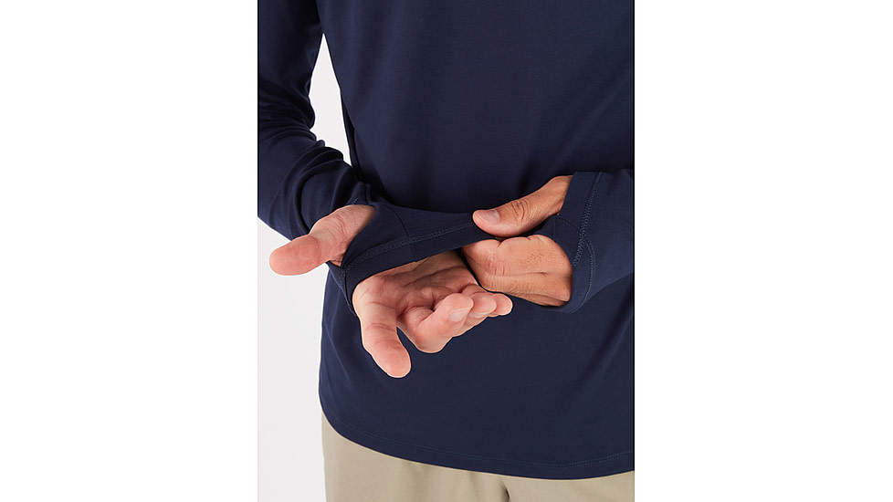 Marmot Windridge Long Sleeve T-Shirt - Mens, Arctic Navy, 2XL, M14153-2975-XXL