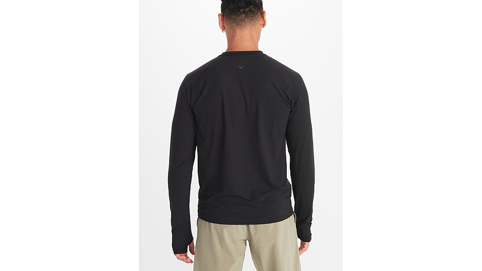 Marmot Windridge Long Sleeve T-Shirt - Mens, Black, 2XL, M14153-001-XXL