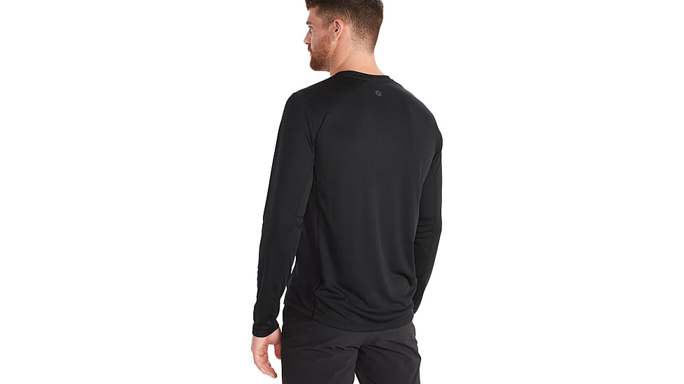 Marmot Windridge Long Sleeve T-Shirt - Mens, Black, Extra Large, M14153-001-XL